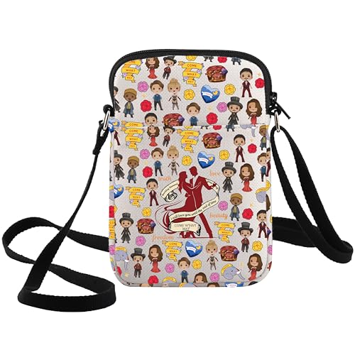 WZMPA Satine & Christia Musical Crossbody Bag Drama Fans Gift Come What May Shoulder Bag Satine & Christia Merch