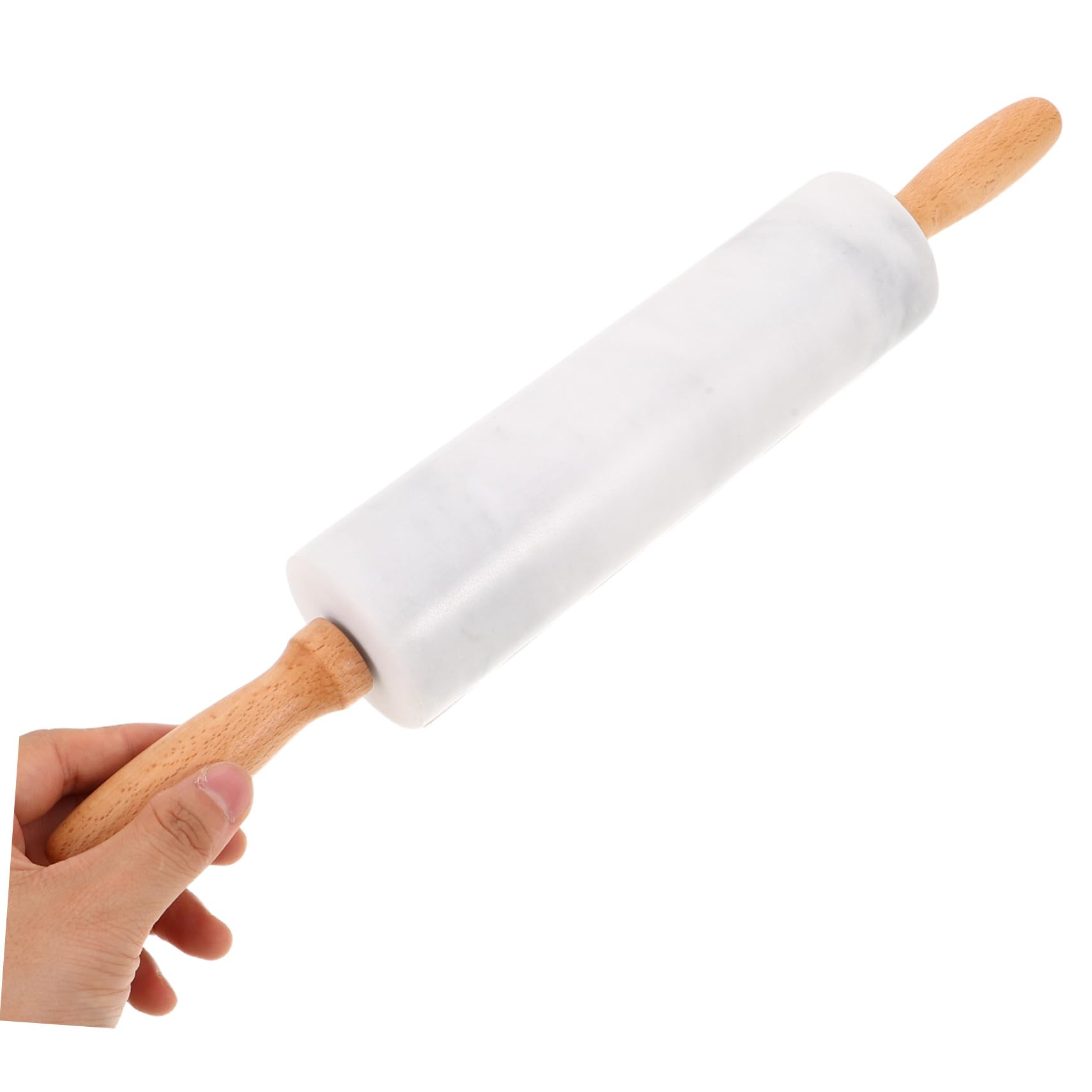 ARTIBETTER 3 Piezas Rodillo de Mármol para Repostería Rodillo Pequeño Antiadherente de Alimenticio para Masa Pasta Pizza y Pan Herramienta Resistente y Ergonómica para Cocina Doméstica y
