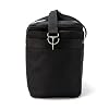 EXCEPTION THERMOS BAG, INSULATED FOOD CARRYING BAG, COLD HOT HOLDER BAG, LUNCH BAG (620 Black)