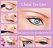 Plantillas de maquillaje rápido ORIGINALES 3 uds. + Muestra gratis de"Quick Eyeliner...