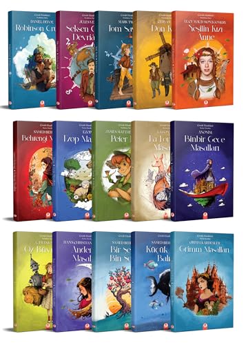 Çocuk Klasikleri Seti (15 Kitap)