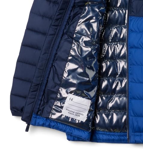 Image of Columbia Kids Powder Lite II Hooded Jacket (Little Kid /Big Kid)