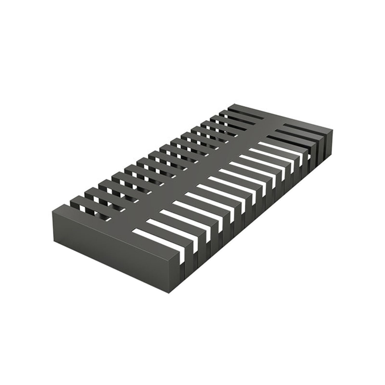 Metal Tile Display Rack,Large Capacity Glass Templates Organizer Shelf for Display Bulk,Floor Tile Display Stand, Building Material Display Shelf,Slotted Flooring Display Shelf(Black,80x38x2.1cm)