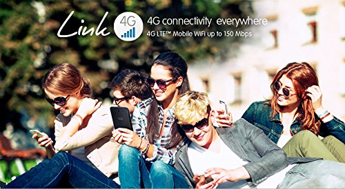 image for Alcatel LINKZONE | Mobile Wifi Hotspot | 4G LTE Router MW41TM | Up to 