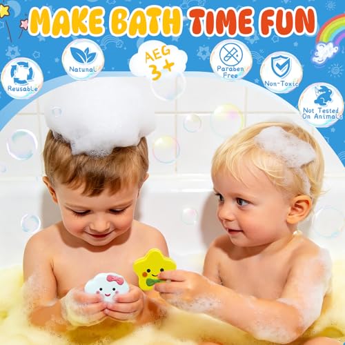 50% Off 6-Pack STEM Bath Bombs for Kids - Fun Shapes - Image 4