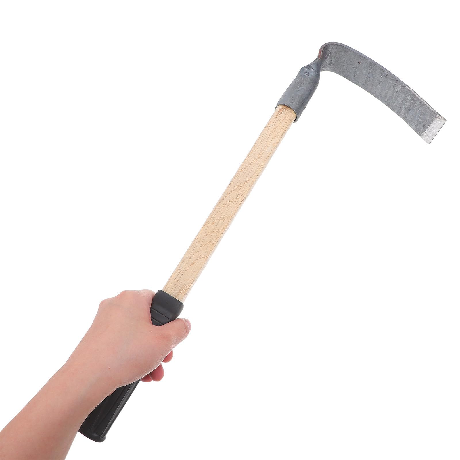 Attrezzi da in Metallo Manuale per Diserbo e Piantare Manico in Legno Rivestimento Antiscivolo in Plastica Leggero e Pratico per Giardinaggio Quotidiano