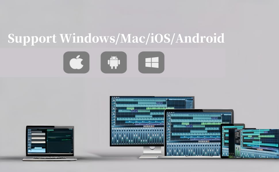 SMC-PAD MIDI Controller, 25 Key USB MIDI Keyboard Controller with 16 RGB Backlit Beat Pads,8 Assignable Knobs,Note Repetition,25 Mini Key Beat Maker Machine for OS X,for iOS,for Android