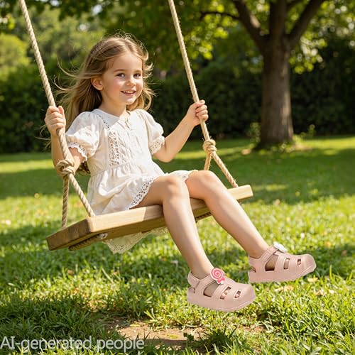 Image of ChayChax Toddler Classic Fisherman Sandals Boys Girls Closed Toe Water Pool Beach Sandal Naturally Splay