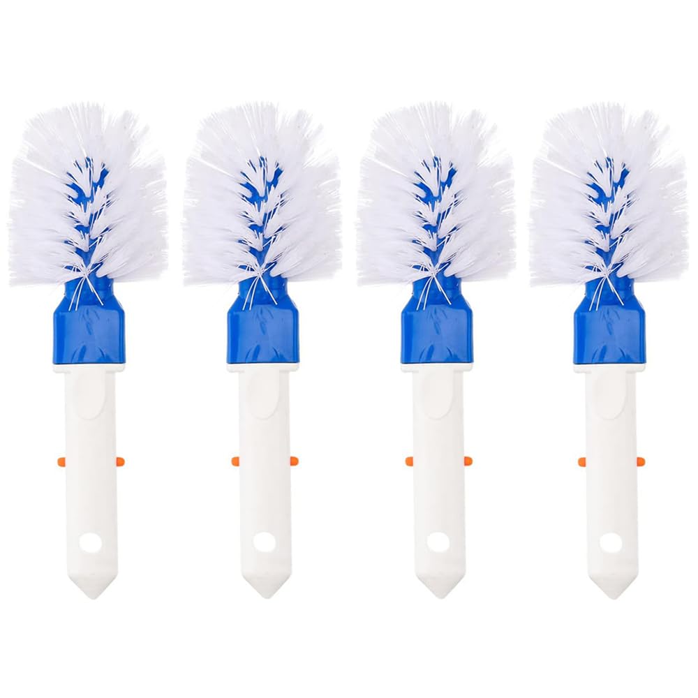 Brosses Angle Piscine Lot De 4 - Nettoyage Coins Et Crevasses Spa/salle De Bain
