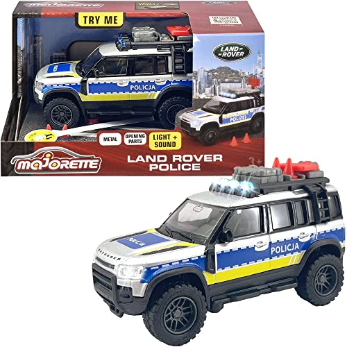 Land Rover Jeep Police Majorette Grand, le cadeau d'anniversaire idéal dès 3 ans