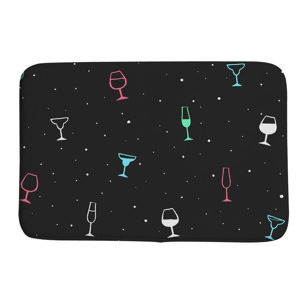 Tapis de salle de bain à mémoire de forme absorbant lavable en machine CHEHONG 36x61