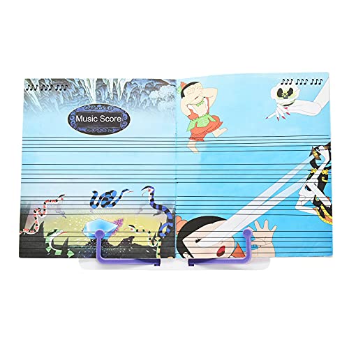 Maydahui Mini Desktop Book Stand Portable Foldable Lightweight Book Rest For Music Score Cookbook Tablet (Max Size - 12 X 6 Inches ),Ergonomic Reading Posture #TOP4