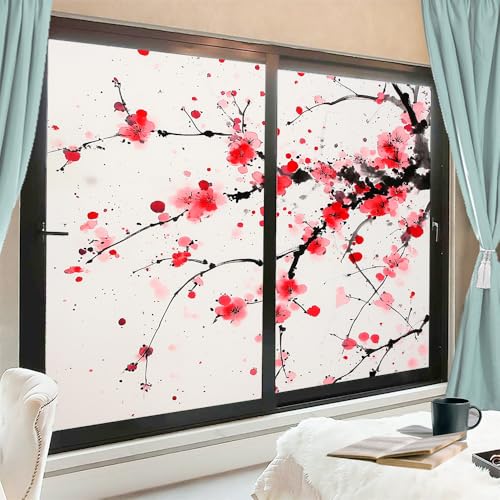 Película decorativa para ventana privacidad 17.7x23.6 pulg x2 miniatura 1