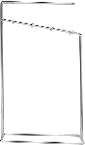 Miniatura 4 de Pfaltzgraff Piccadilly - Juego de cubiertos de 24 piezas con carrito de alambre servicio para 6 acero inoxidable