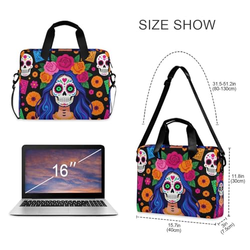 Funda para portátil con asa y correa 15.6 pulg miniatura 5