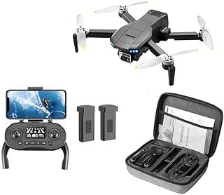 Drone GPS profissional com câmera 4K HD, 2 baterias permitem 50 minutos de tempo de voo longo, retorno automático e Smart Follow Me, ideal para adultos iniciantes