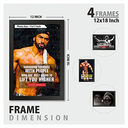 Image of PAPER PLANE DESIGN Quotes Wall Framed Posters (2 Sizes, set of 8 frames) (MENTOR) (A)