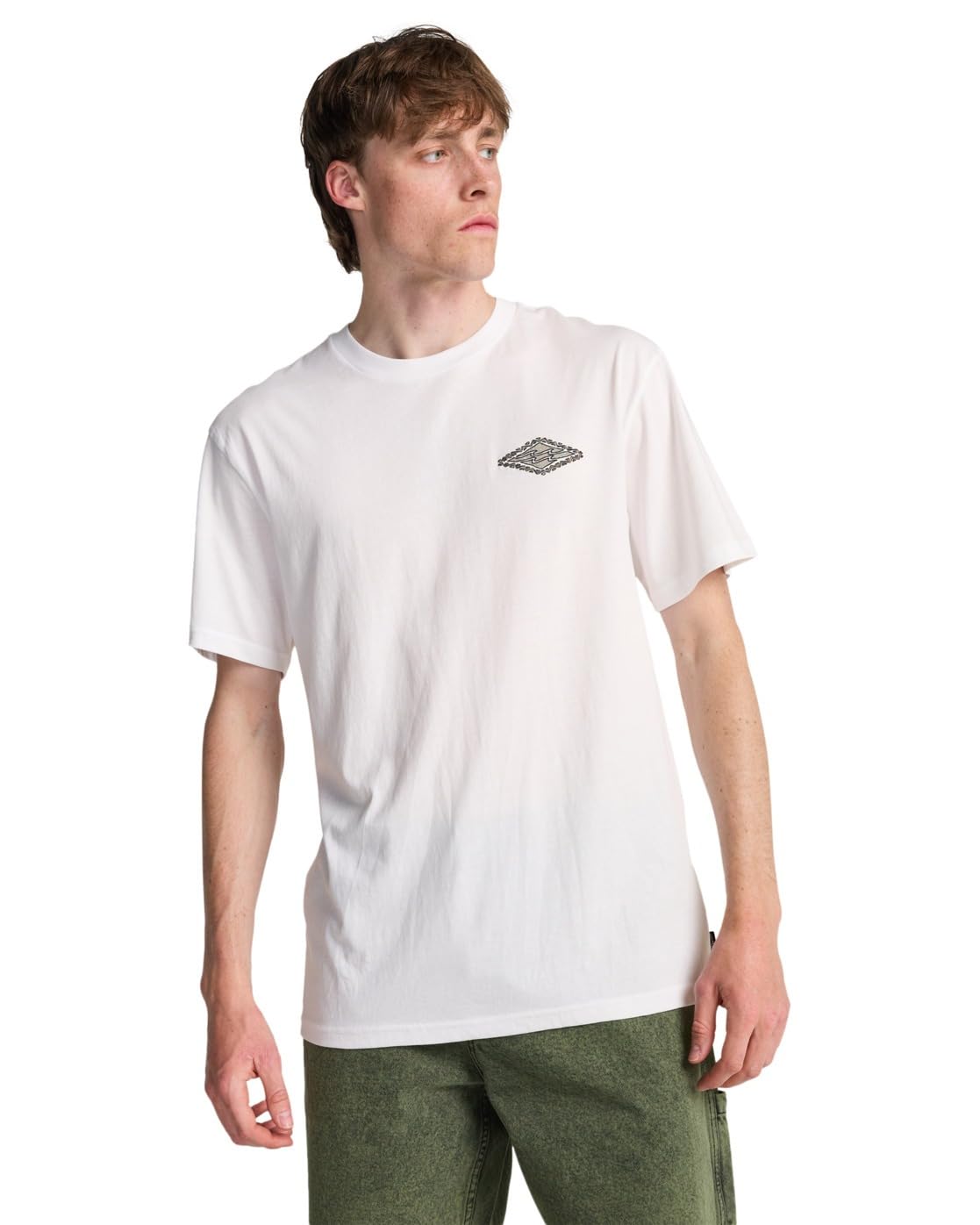 BILLABONG Crayon Wave - Short Sleeve T-Shirt - Men - White