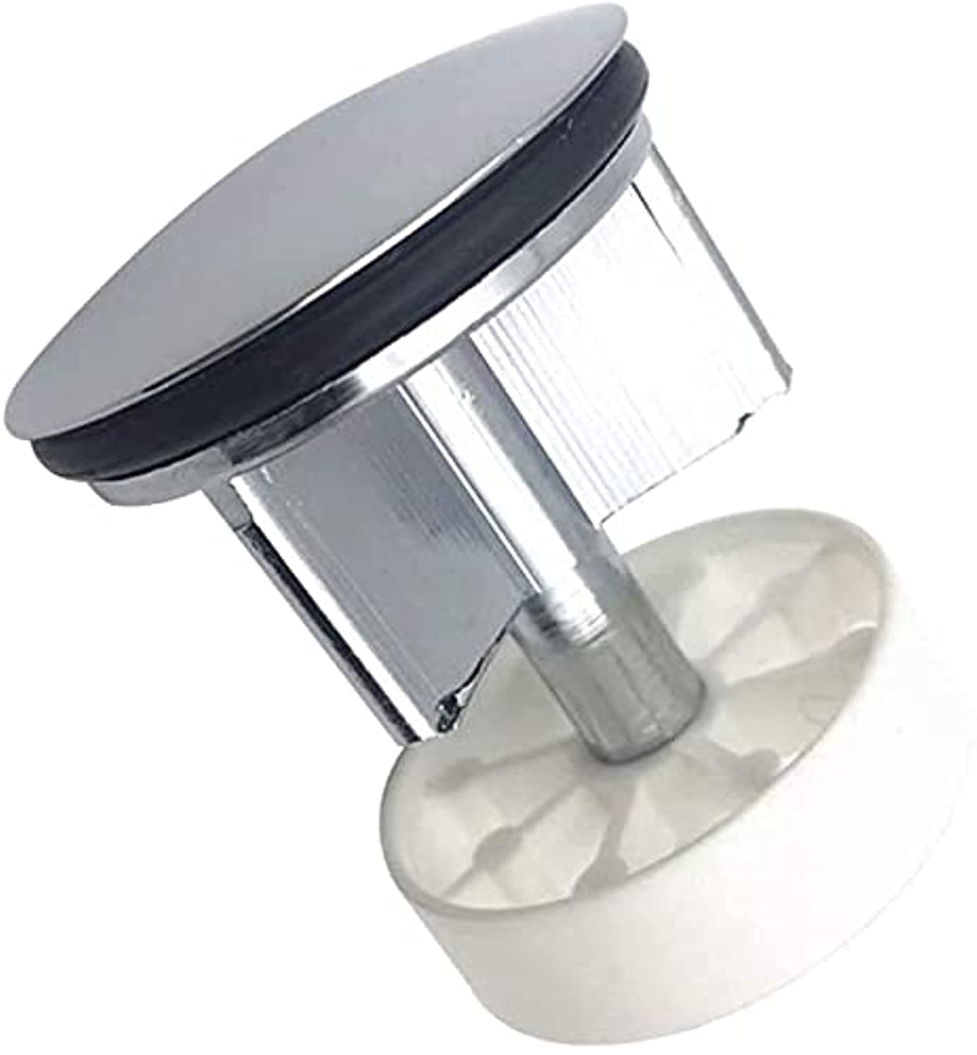 Puri Pro Basin Lift Drain Plug Sink Europe Style Kitchen Accessory Water Stopper Copper Plug for Hotel Bathtub Kitchen (38mm)