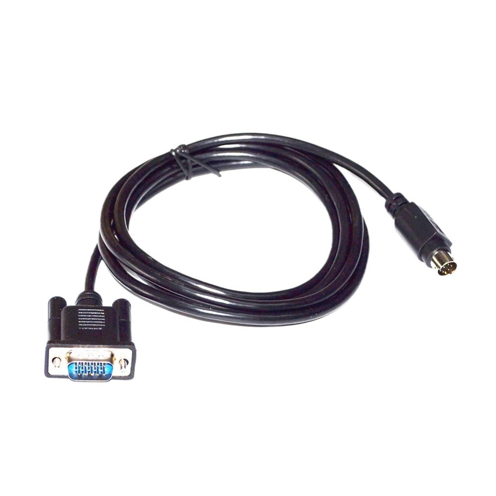 VGA 15-PIN Male to S Terminal MINI DIN 8-PIN Video Adapter Cable, VGA 15-PIN to MD 8-PIN TV Box to Computer Graphics Card Cable(10m)