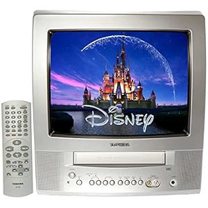Toshiba 13 TV VCR VHS Combo Crt MV13P3