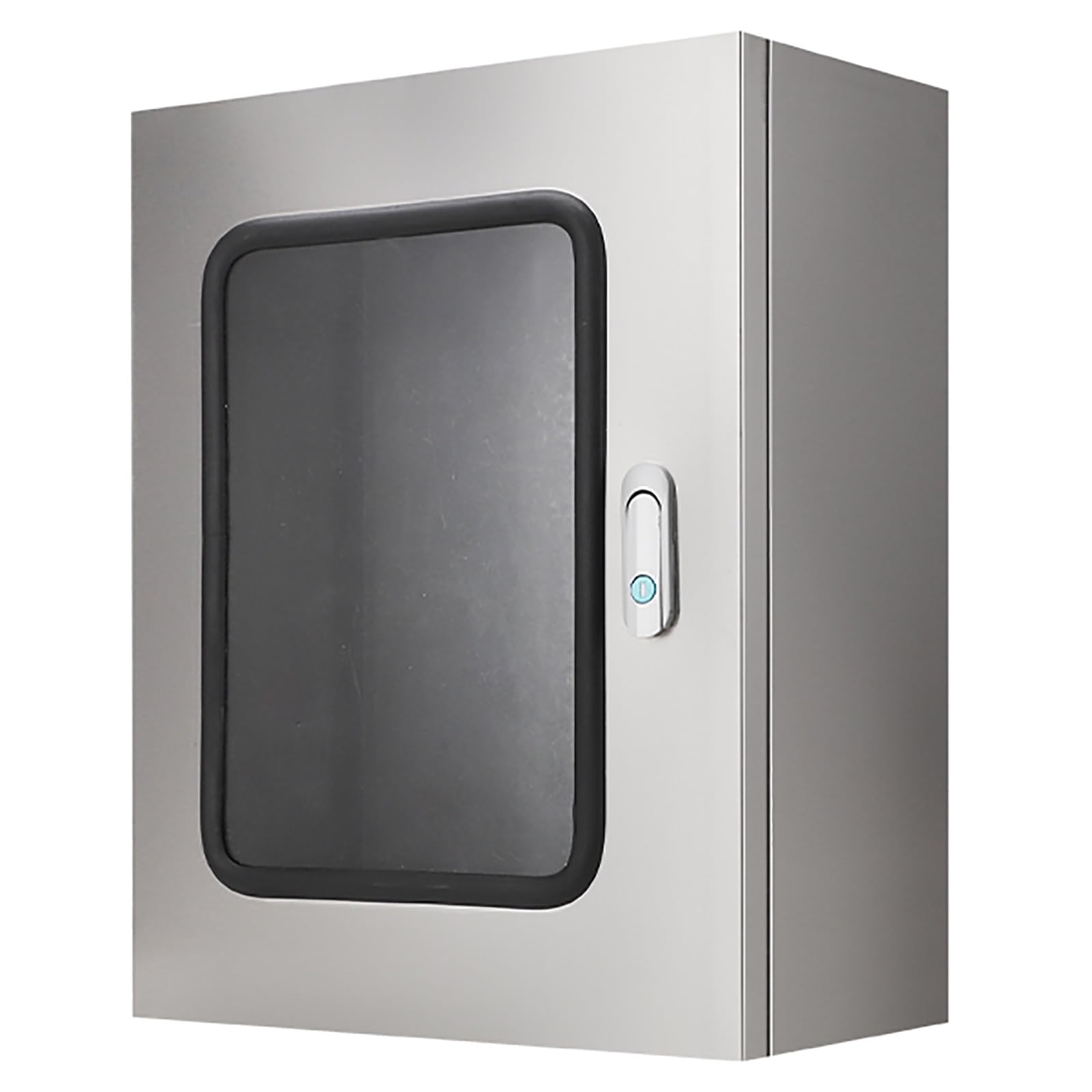 Caja Cuadro Electrico Inoxidable 304, Caja Estanca Exterior IP65 con Ventana Visible, Armario Electrico con Cerradura para Placa de Montaje | 50x70x25cm/20x28x10in