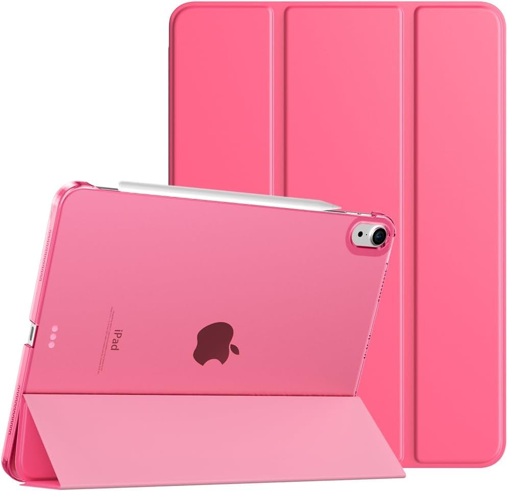 M TECH Smart Book Cover per iPad di 10a generazione da 10,9 pollici 2022, custodia slim fit, custodia a libro con supporto, per iPad Air 10, A2696, A2757, A2777 con accensione e spegnimento automatico