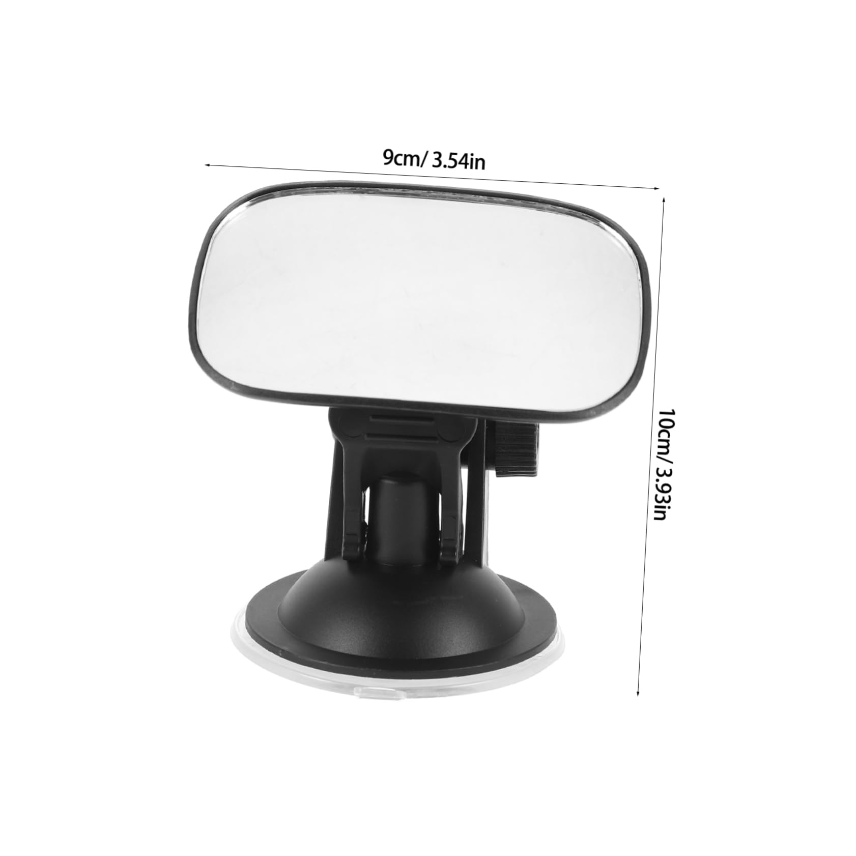 Toddmomy Observation Mirror Adjustable Rearview Suction Cup Car Mirror for Car Seats Safe Monitoring for Parents While Driving