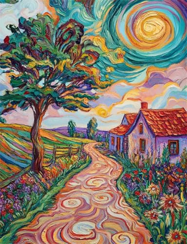 Diamond painting pour enfant débutants kit complet broderie cristal 40x55