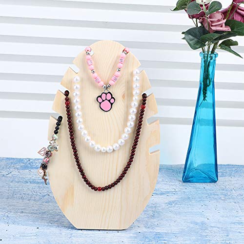 Preisvergleich Produktbild Pbzydu Dekorativer Holzschmuck-Displayhalter, langlebiges Schmuckregal, abnehmbar für die Aufbewahrung von Schmuckdisplays