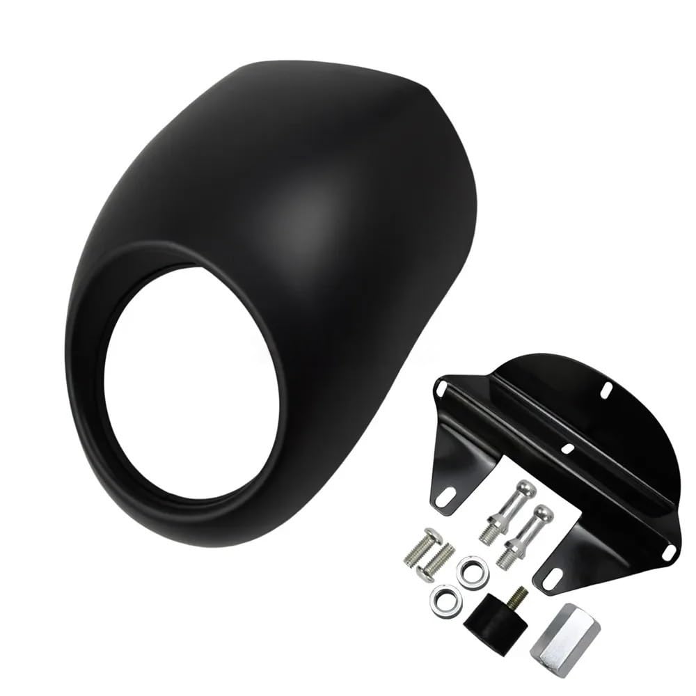 Couvercle protection phare contre le vent pour Dyna Super Glide