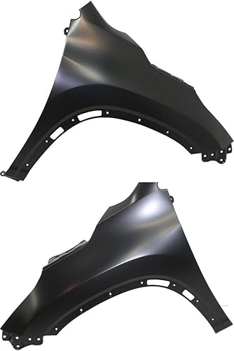 Miniatura 1 de Evan Fischer Guardabarros delantero compatible con Toyota Highlander 2014-2018 del lado del conductor y del pasajero