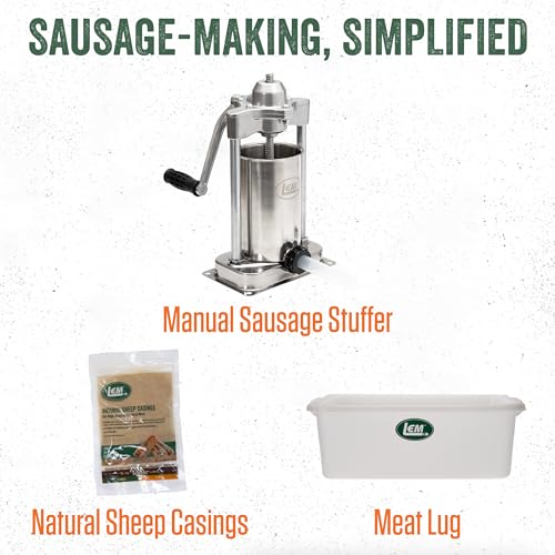 LEM Products Backwoods Hot Breakfast Fresh Sausage Seasoning, Ideal for Wild Game and Domestic Meat, Seasons Up to 25 Pounds of Meat, 8.3 Ounce Packet - Thumbnail 7