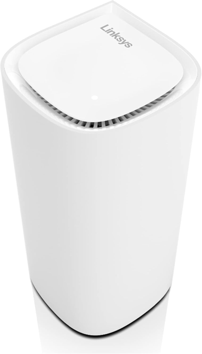 Linksys Velop Pro 6E WiFi Mesh System | One Cognitive Mesh Tri-Band router with 5.4 Gbps (AXE5400) Speed | Coverage up to 3,000 sq ft | Connect 200+ Devices | 1Pk MXEC621 | 2023 Release