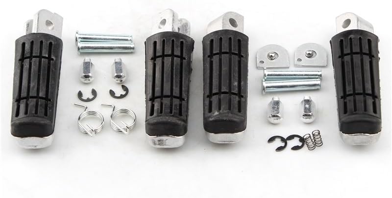 Miniatura 2 de Footrests Foot Pegs Pedal Rest Front And Rear Footpegs Footrest For Yam&aha FJR1300 FZ400 FZ6R XJR400 XJR1200 XJR1300 XJ6 FZ6N FZ6 FZ1