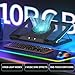 DEPGI Laptop Cooling Pad, Laptop Cooler Stand with 5.5