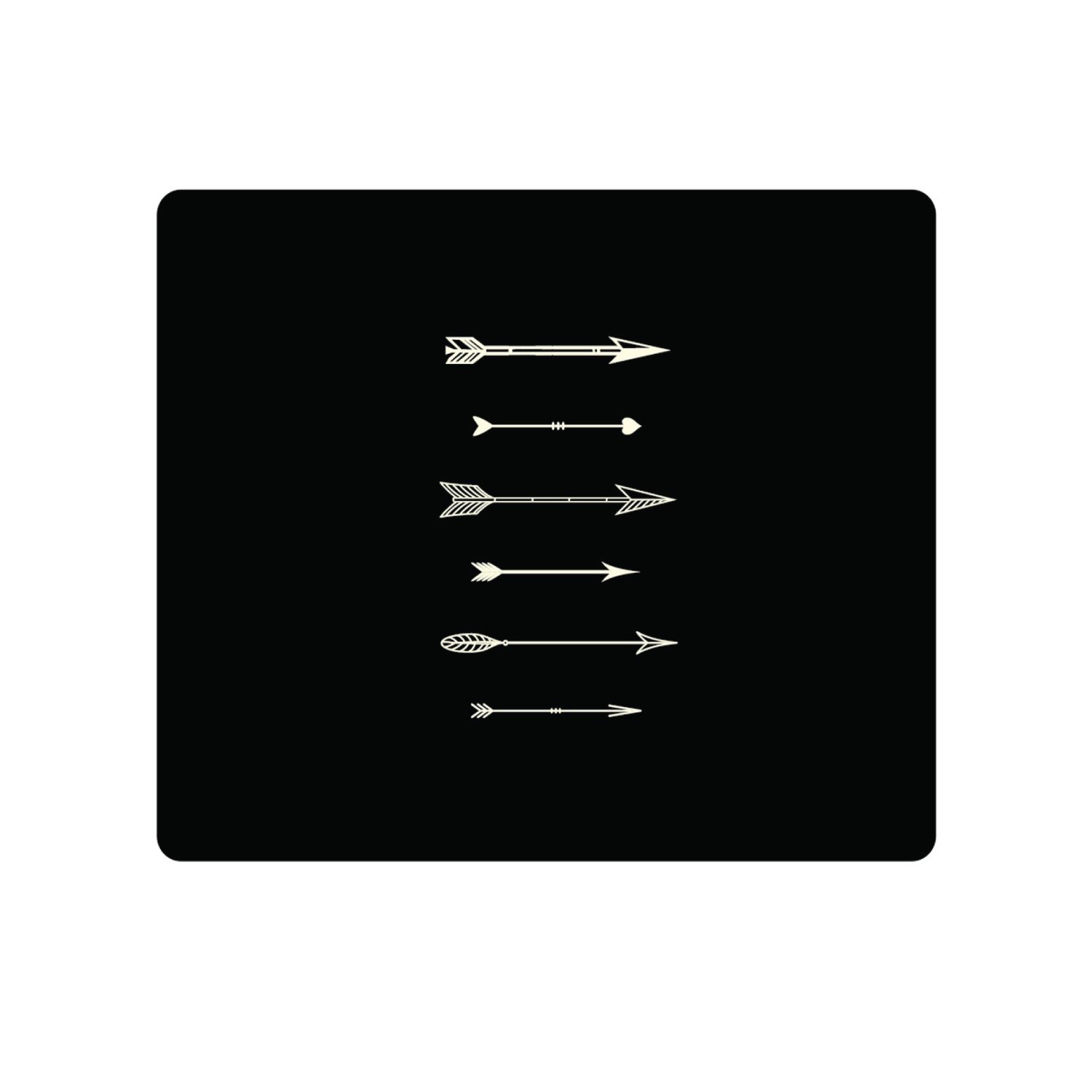 OTM Essentials Artist Series Fabric Mouse Pad, Shooting Arrows Feathers & Arrows