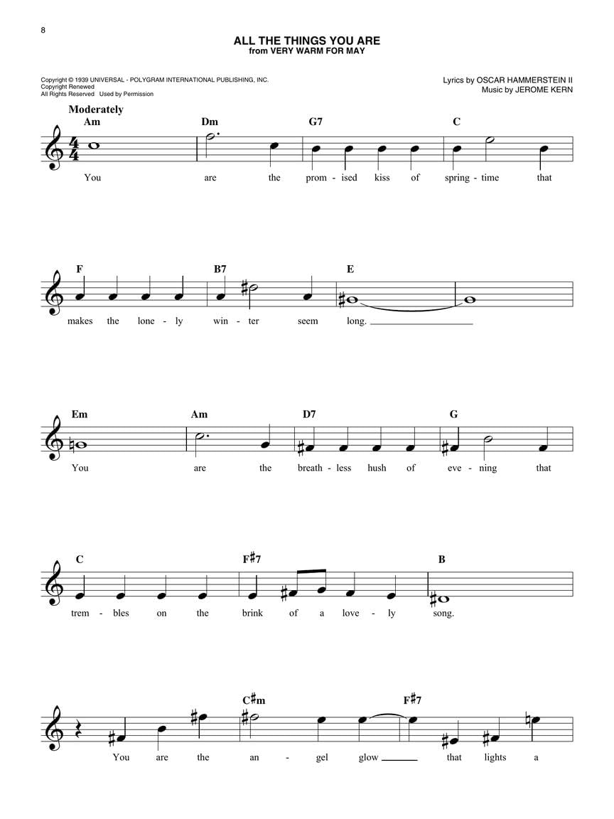 Your First Fake Book - 2nd Edition - Instruments en Ut