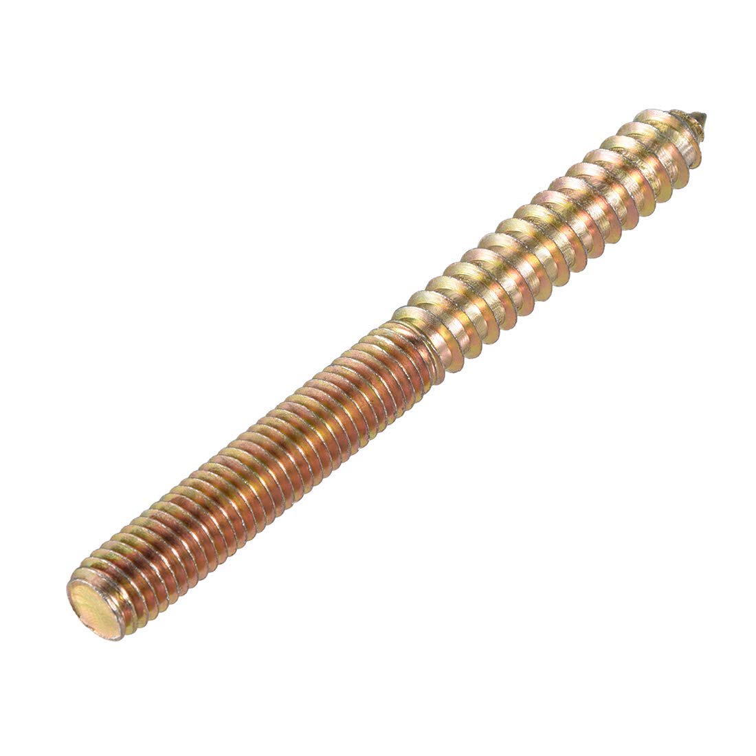 XYWHPGV M10 Hanger Bolts Length 3-7/8"(98mm) Double Headed Bolts Self-Tapping Screw 10mm Wood Joint Furniture Legs 10pcs(1e659 0b36a 2d9d1 064cf f31d1 c8548