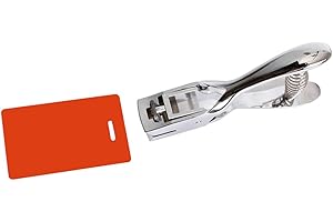 Durable Slot Punch Plier Tool for PVC ID Card with Hand-Held Design