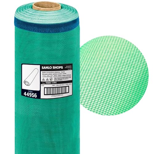 Recopilación de Productos químicos disponible en línea. 38 Sanlo Shops Rollo de Malla Mosquitera de Alta Densidad - 30 m x0.60 m Verde - Resistente a Rayos UV y Productos Químicos, Ideal para Terrazas, Ventanas, Canceles, Puertas....