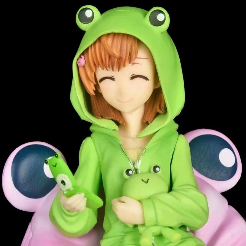 Amazon.co.jp: 14cm とある魔術の禁書目録御坂美琴アニメフィギュア