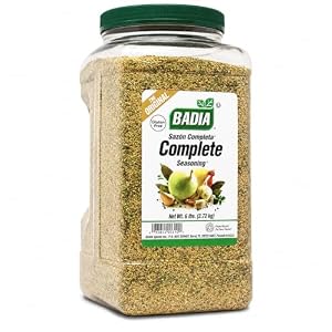 Badia Complete Seasoning, 6 lbs – All-Purpose Savory Spice Blend | Sazon Completa Balanced blend of garlic, onion, herbs, & spices for meats, vegetables, soups, rice, beans & everyday cooking