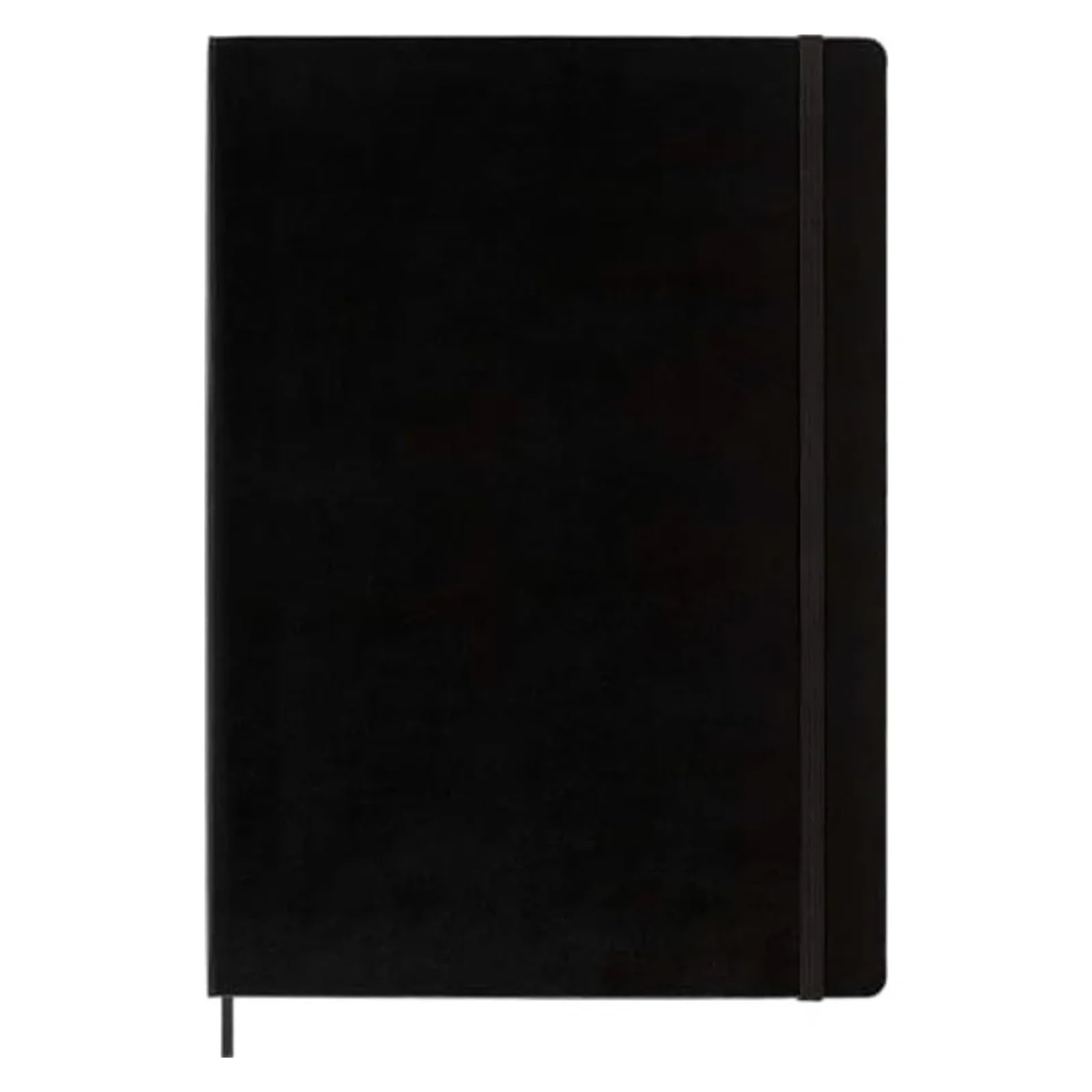 Kunst-Aquarell-Notizbuch, fester Einband, A3, 29,9 x 41,9 cm, einfarbig/leer, Schwarz, 60 Seiten