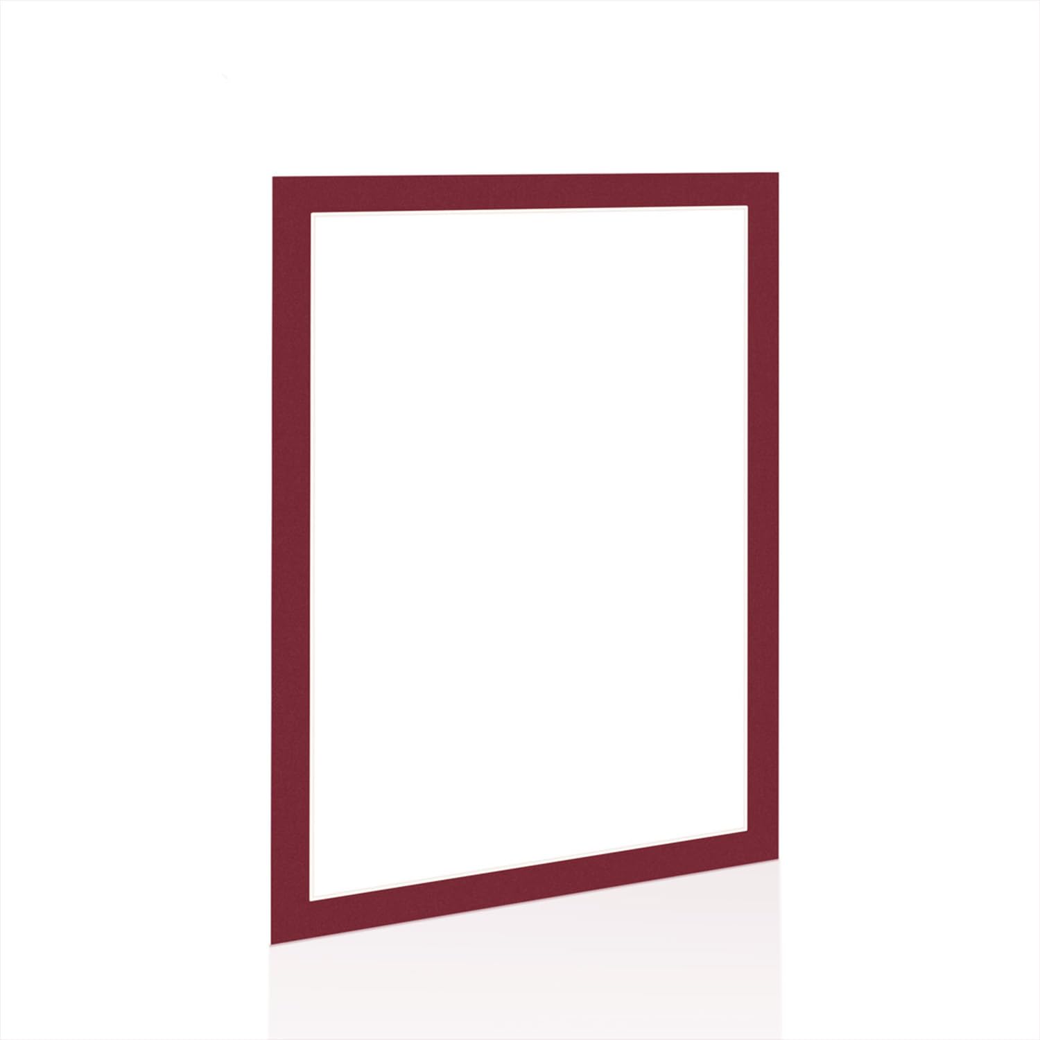 Procut Global 100x70cm Burgundy Picture Mount - Fits 90x60cm Aperture — image 1
