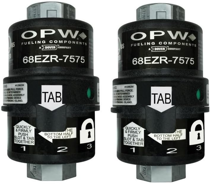 OPW 68EZR-7575 3/4" Reconnectable Breakaway (Тwо Расk)