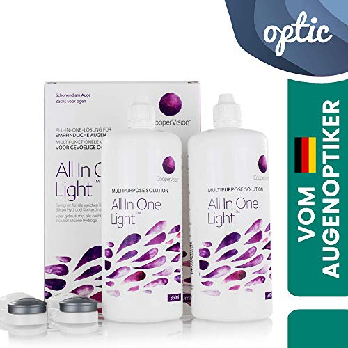 All In One Light – Kontaktlinsen-Pflegemittel – Kombilösung für das ...