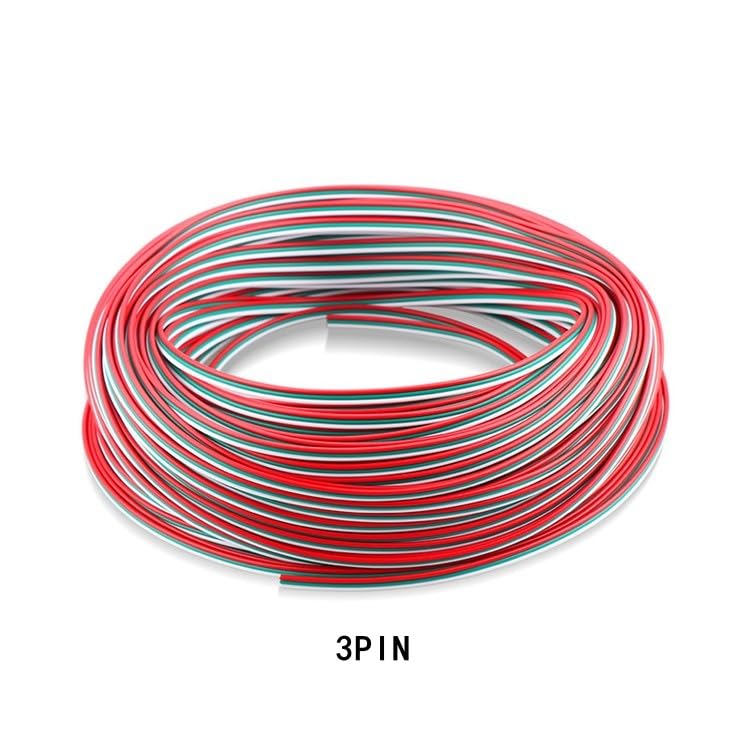 Boicus Wiring Connecting Terminals - 22awg 2pin 3pin 4pin 5pin 6pin Extension Electric Wire 5050 3528 RGB RGBW RGBWW RGBCCT LED Strip Extend Cable Connector - (Style: A, Color: 6Pin, Package: 10M)
