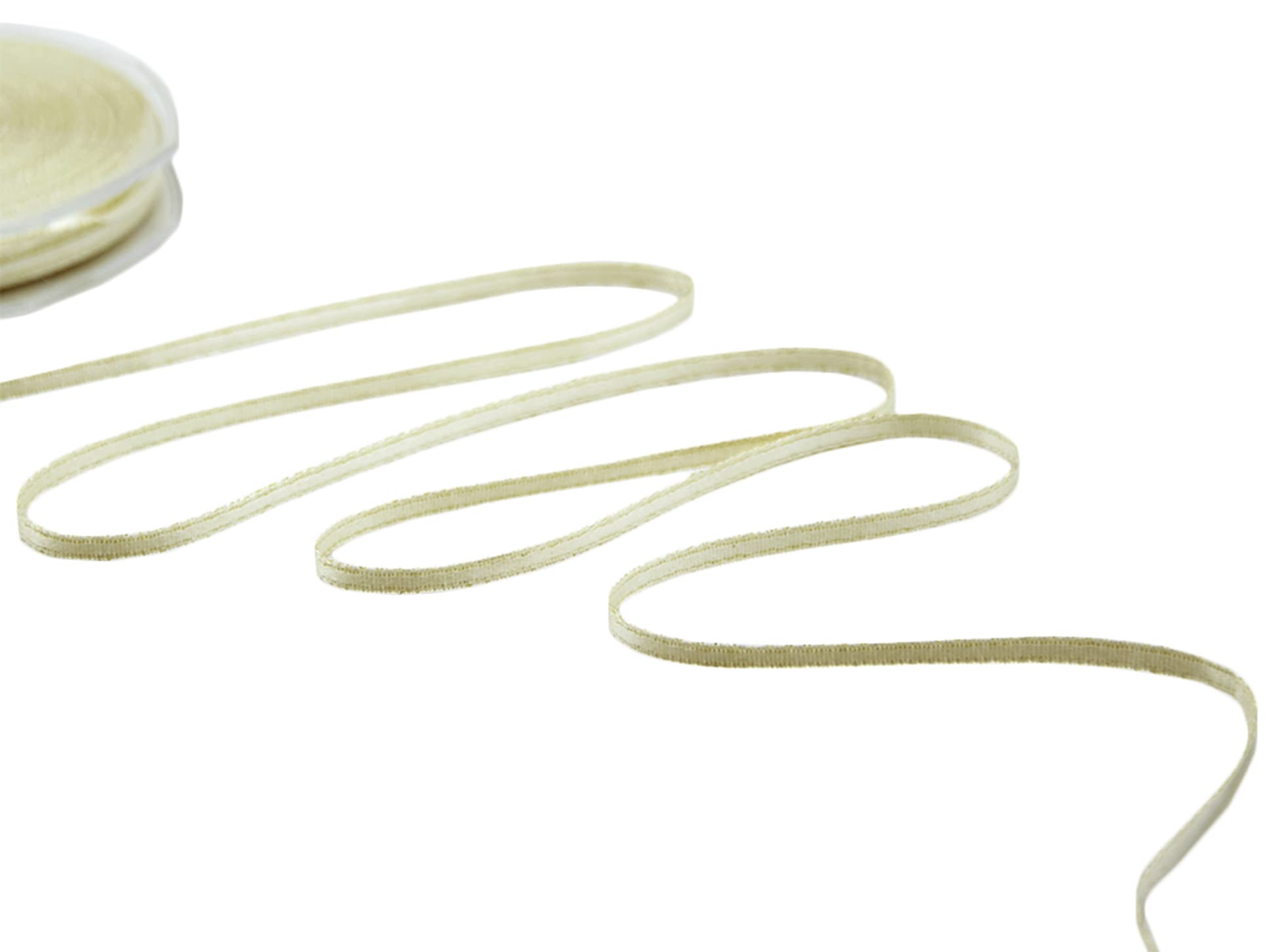 Furlanis Ribbon, Satin, Gold, 3 mm x 50 m