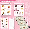 51xaxh53khl - Ultimate Girls' Restaurant Playset: 60-Piece Diner & Waitress Costume Kit for Kids Age 3+ | Engaging Pretend Play Restaurant Set with Apron - restaurant playsets for kids